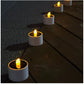 6 Pcs Solar Candles, Flickering Candle Lights, Christmas Halloween Festival Decorations, Outdoor Flameless Night Lights 400mah