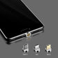 5PCS 7PIN Magnetic Cable Plug Round Fast Charging Adapter Tips for IPhone Samsung Huawei Xiaomi Red Mi OPPO Magnet Charger 2028