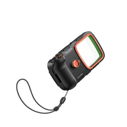TELESIN Underwater Photography Mobile Phone Diving Camera Handle 20M/65ft Universal Waterproof Phone Case for iPhone Android