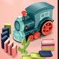 Automatic Domino Train Car Electric Domino Blocks Laying Machine STEM Educational Learning Toys Birthday Gift for Kids Boy Girl