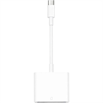 USB C SD Memory Card Reader, Type C Camera Adapter for iPhone 15/16/17 iPad MacBook Samsung Galaxy Android, Plug and Play