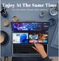 Topton Dual Screen Gaming Laptop 16 Inch IPS + 14&