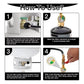 Propane Tank Refill Adapter Propane Bottle Connector With Glow In The Dark Gauge Brass Connector With Hose For Outdoor Stove BBQ