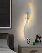 Black White Rechargeable LED Wall Light USB Type-C Battery Operated Wireless Wall Lamp 60/80cm Touch Switch Dimmable Wall Lights
