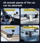 Universal Metal Car Phone Mount, 360° Rotation for Windshield/Dashboard