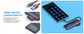 6 In 1 USB Type-C Card Reader SD TF CF MS XD M2 Memory Card Reader 480Mbps Adapter for iPhone 15 16 17 Laptop PC
