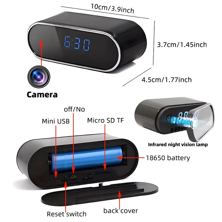 New 4KHD Mini WiFi Camera for Improved Clarity - ElectronAge