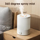 Top-Fill 2.5L Ultrasonic Cool Mist Humidifier for Large Rooms, Nursery, and Plants - 24-Hour Operation, Ultra Quiet, Night Light