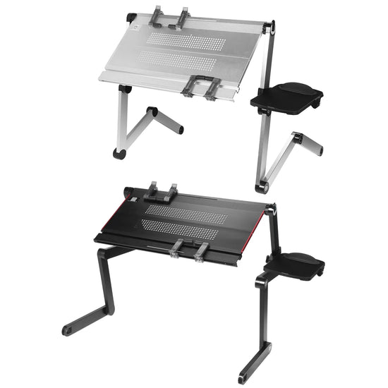 Portable Laptop Table Adjustable Height Foldable Computer Holder - ElectronAge