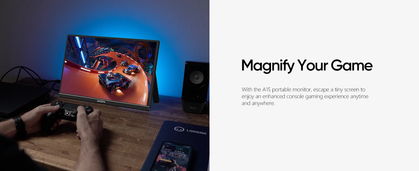 ARZOPA 14inch Mini Portable Monitor - ElectronAge