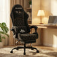Massage Gaming Chair with 360°-Swivel and Headrest - ElectronAge