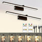 5200mAh Rechargeable Battery LED Picture Light 3CCT USB Wireless Touch Switch Dimmable Wall Lights Wall Lamp with Remote Control