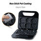 Animal Mini Waffle Maker 6 Animal Shaped Pancakes Breakfast Machine Non-Stick Waffler Iron Household for Kids Adults Fun Gift
