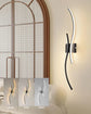 Black White Rechargeable LED Wall Light USB Type-C Battery Operated Wireless Wall Lamp 60/80cm Touch Switch Dimmable Wall Lights