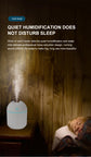 Aromatherapy Diffuser & Humidifier, Cool Mist with Night Light, Essential Oil Air Diffuser, Ultra Quiet for Home Office Bedroom