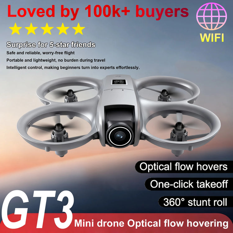 Beginner-Friendly Aerial Drone with Anti-Collision Design - ElectronAge