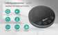 USB&Type-C Speakerphone Speaker Microphone, Touch Buttons 360° Omnidirectional Pickup for Conference Skype Zoom Computer Mic