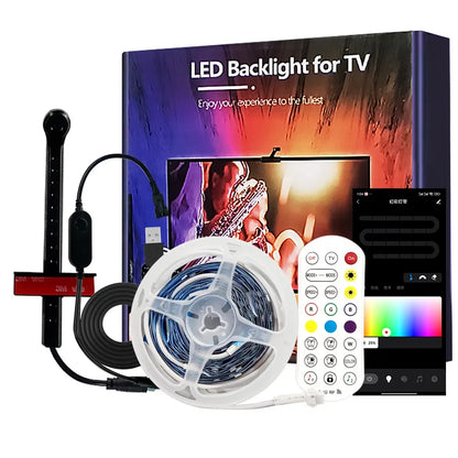 LumoSync RGBIC LED Light Strip Camera for TV