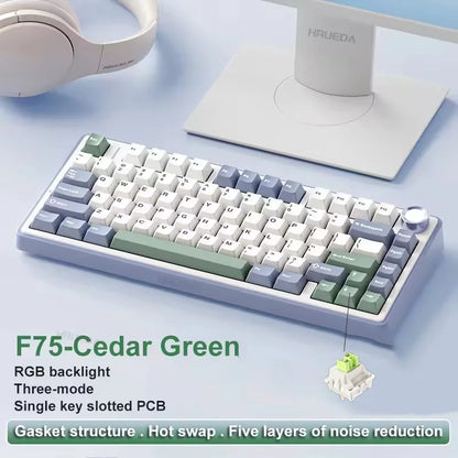AULA F75 2.4G Gaming Mechanical Keyboard - ElectronAge