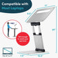 Adjustable Ergonomic Laptop Stand, Height 2.1-13.8" - ElectronAge