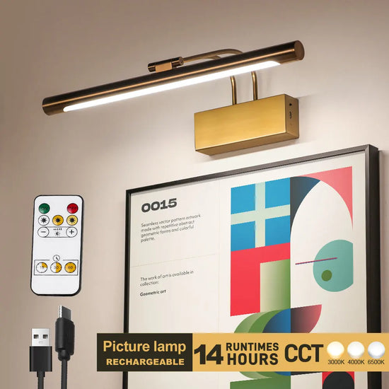 BrightSide Fixtures Rechargeable LED Wall Lamp 40CM