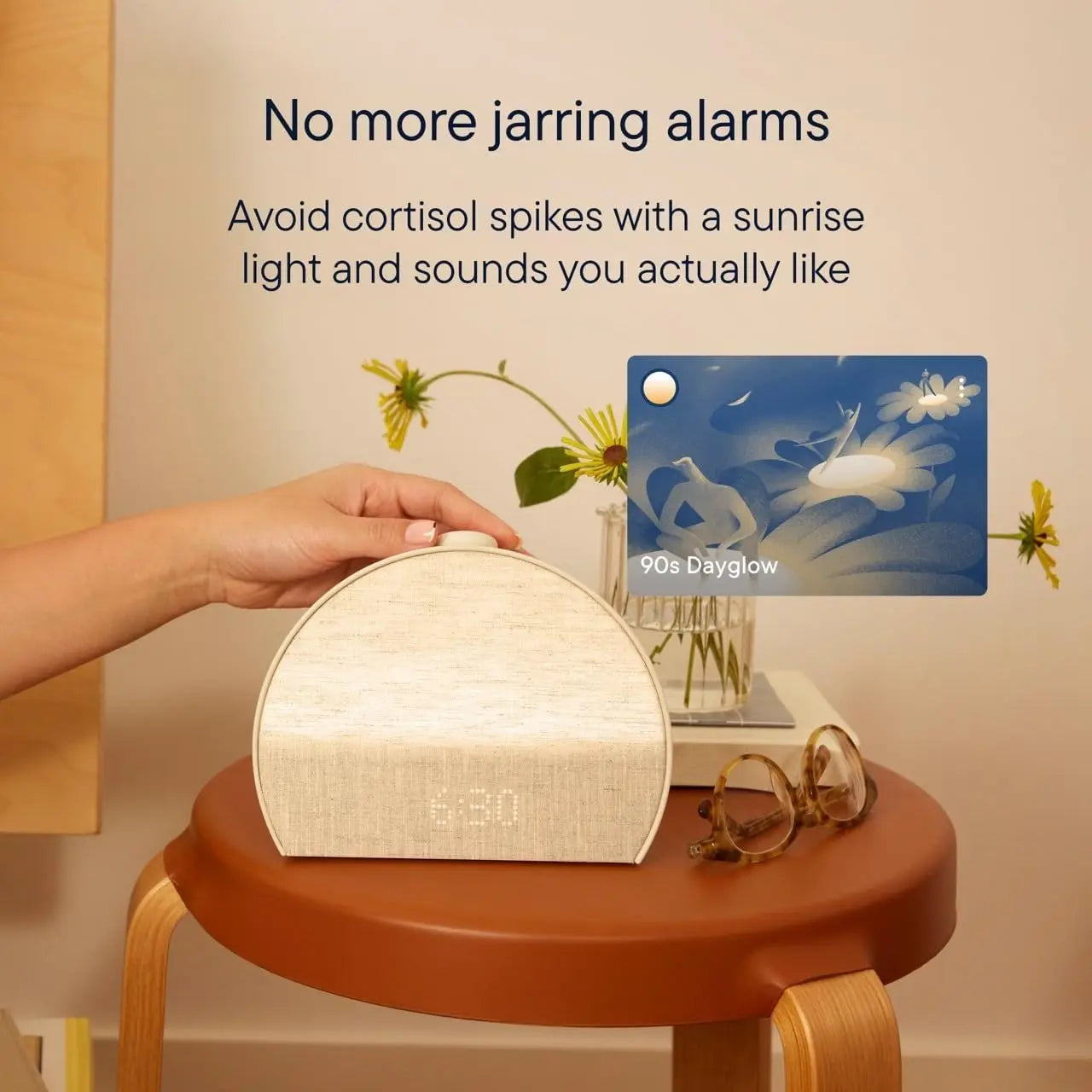 Smart Sunrise Alarm Clock with White Noise & Sleep Sounds - ElectronAge