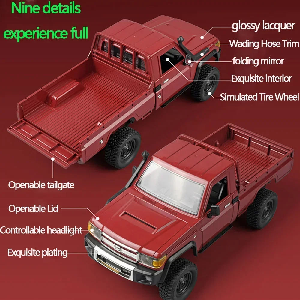 MENGXI MN82 Pro RC Car 1/12 4WD Simulation Off-road Climbing Car - ElectronAge