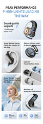 2026 Smart Bluetooth Earphones - Ear-hook Style with Charging Case Equipped with Digital Display and Smart Translation Function
