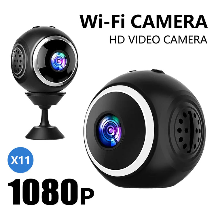 1080P Mini WiFi Camera with HD Night Vision - ElectronAge