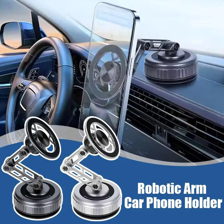 360° Adjustable Vacuum Magnetic Phone Holder - ElectronAge