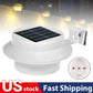 Solar Fence Lights Outdoor Solar Powered Lamps Waterproof LED Gutter Lights for Yard Garden Pathway Lighting Scene Night View