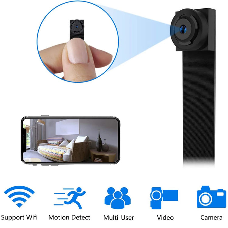 CUGUU 128GB WiFi Mini Camera - ElectronAge
