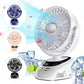 WO.Poblwc Small Desk Clip On Fan