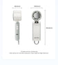 Vention Superconductive Cooling 100 High-speed Handheld Fan 13000 RPM Turbo LED Digital Display Foldable Portable Outdoor Fan