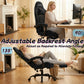 Massage Gaming Chair with 360°-Swivel and Headrest - ElectronAge