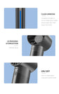 1PC Handheld Mist Spray Fan with 5 Adjustable Levels, USB Fan with Rechargeable 1200mAh, High-Speed Portable Fan.