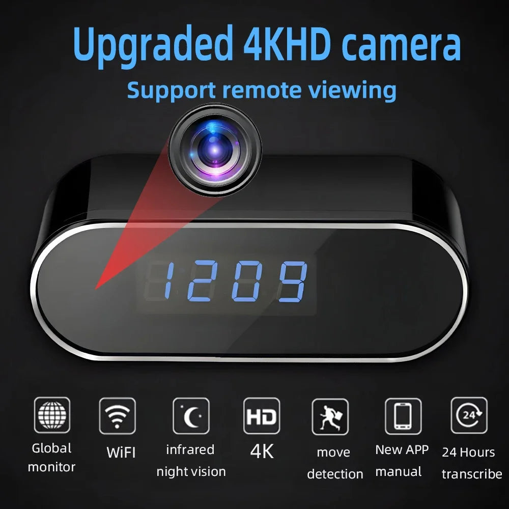 New 4KHD Mini WiFi Camera for Improved Clarity - ElectronAge