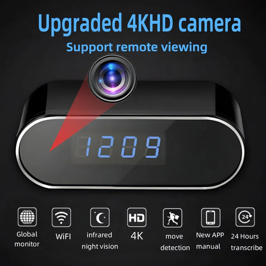 New 4KHD Mini WiFi Camera for Improved Clarity - ElectronAge