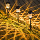 6 pack Outdoor Solar Lights Garden Lights Solar PoweredLamp Lantern Waterproof Landscape Lighting Pathway Garden Decoration