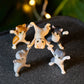 1/4Pcs Cats Pen Holder Funny Cat Doll Ornaments Crafts Earphone Support For Room Office Desk Home Decoration Accessories