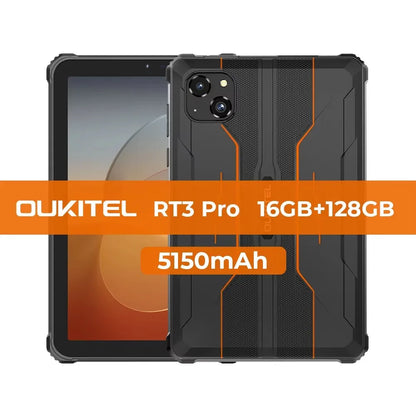 Oukitel RT3 PRO 5150mAh Battery 8"HD Display Tablet - ElectronAge