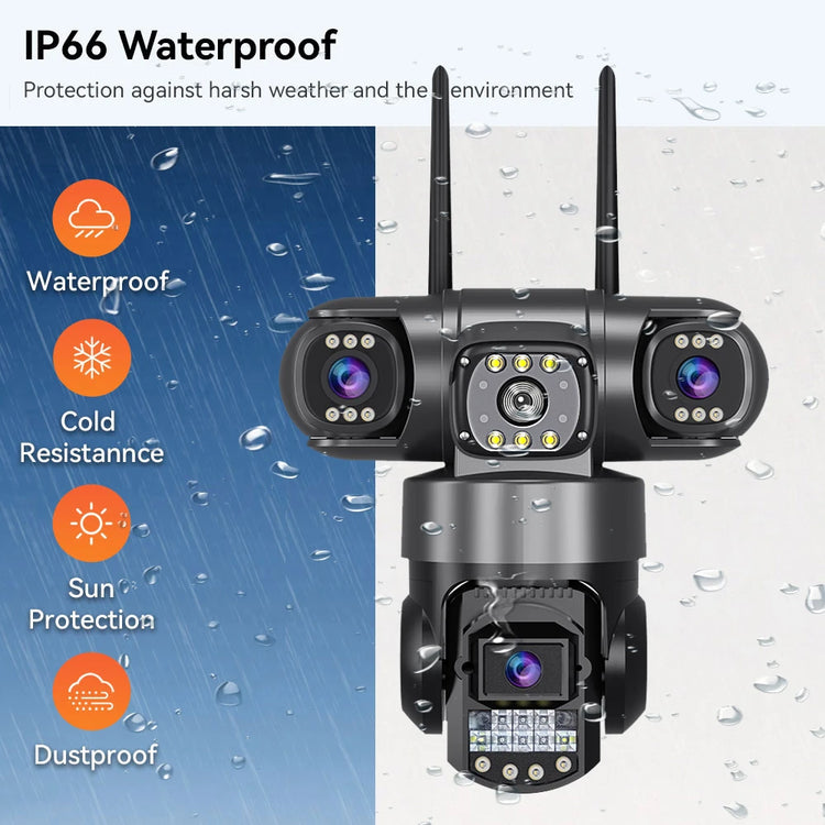 V380 Pro WiFi IP Camera Outdoor 12MP - ElectronAge