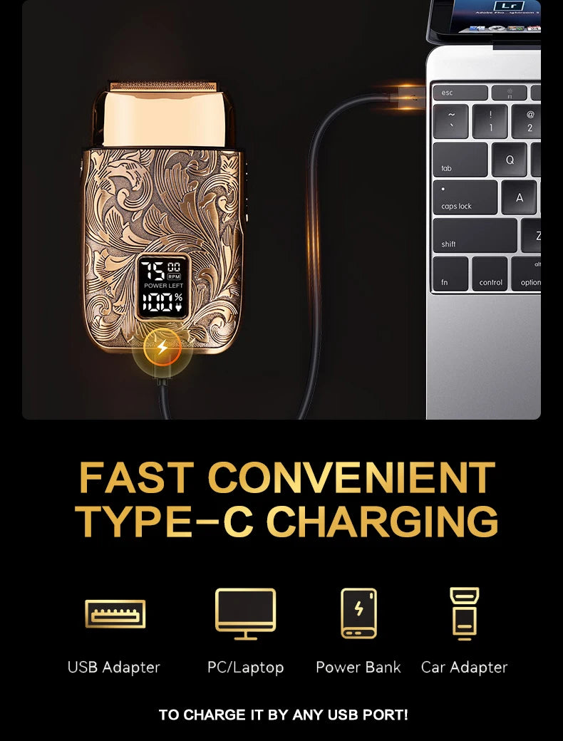 Ufree Close Shaver Electric Foil Shavers for Men - ElectronAge
