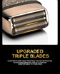 Ufree Close Shaver Electric Foil Shavers for Men - ElectronAge