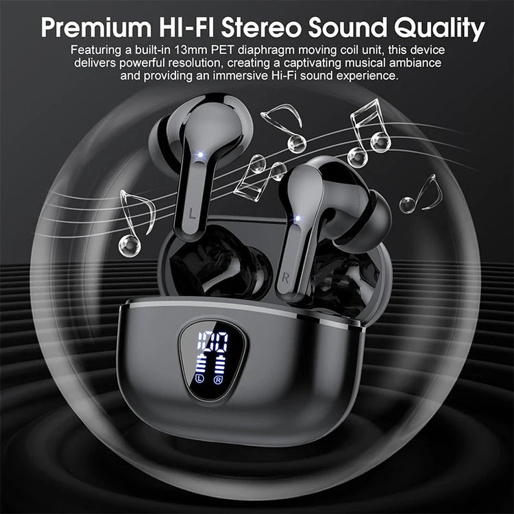 UYUXIO Wireless Earbuds BT5.3 Headphones - ElectronAge