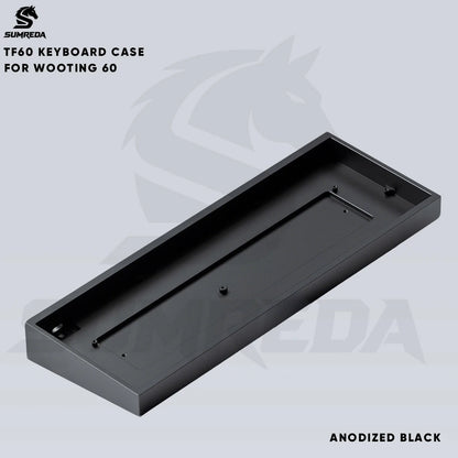 SUMREDA TF60 Aluminum Keyboard Shell GH60 60% Keys Layouts GH60 Keyboard Case For Wooting 60HE Mad 60he Win60 keyboard Cover