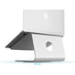 360-Degree Swivel Laptop Stand, Silver (Patented) - Model 10036 - ElectronAge