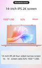 2023 NEW Laptop 14-inch Intel Celeron N5095 IPS FHD Dual-band WiFi 6GB RAM+256GB SSD Office Learning Windows 10 Notebook
