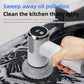 4-in-1 Electric Cleaning Brush IPX7 Waterproof Multi-Functional Wireless Handle Rechargeable Portable Brush For Bathroom Kitchen