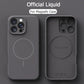 Liquid Soft Silicone For Magsafe Wireless Charge Magnetic Case For iPhone 16 Plus 15 14 13 12 Pro Max 11 Cover